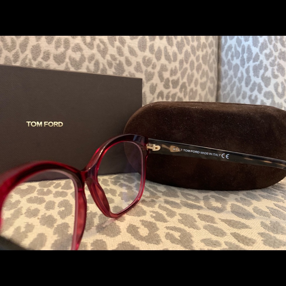 Authentic Tom Ford Soft Square Eyeglasses. - Picture 6 of 7